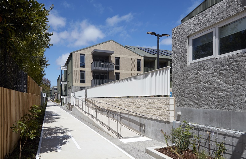 Image of open space in New Street, Brighton having accessibility facility 