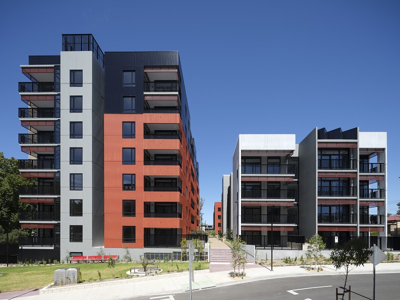 Image of open space in Victoria street Flemington 